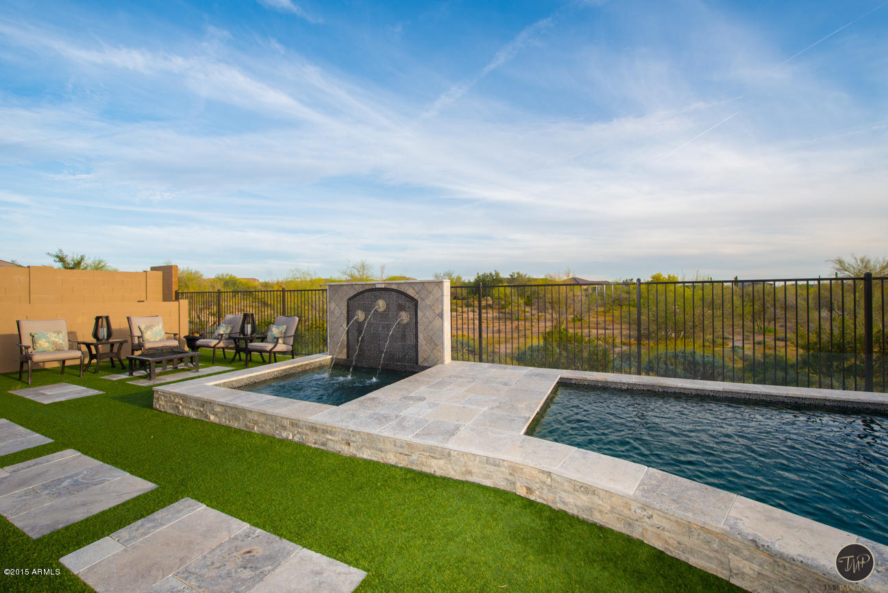 5627 East Sleepy Ranch Road Cave Creek, AZ 85331 - Photo 16 of 38 pool and fountain.jpg