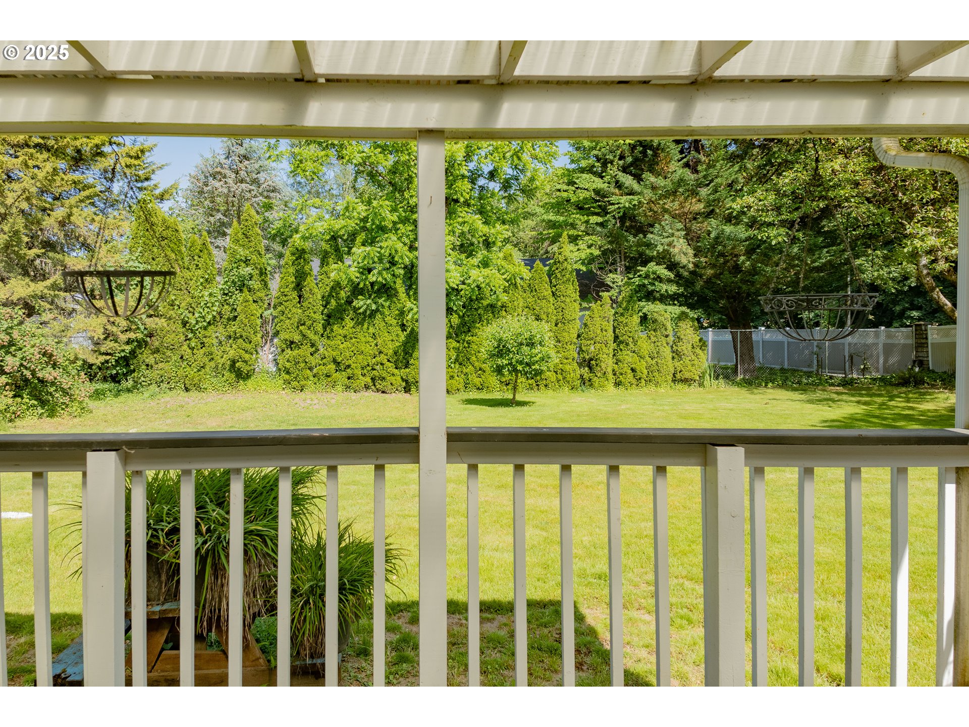 710 North Main Avenue Ridgefield, WA 98642 - Photo 23 of 30 a front view of a garden from a window