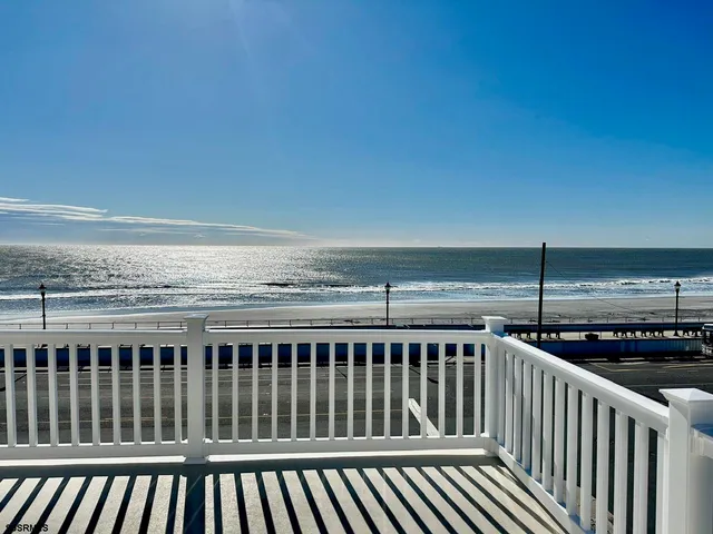 a view of a roof deck