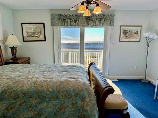 a view of a building from a terrace