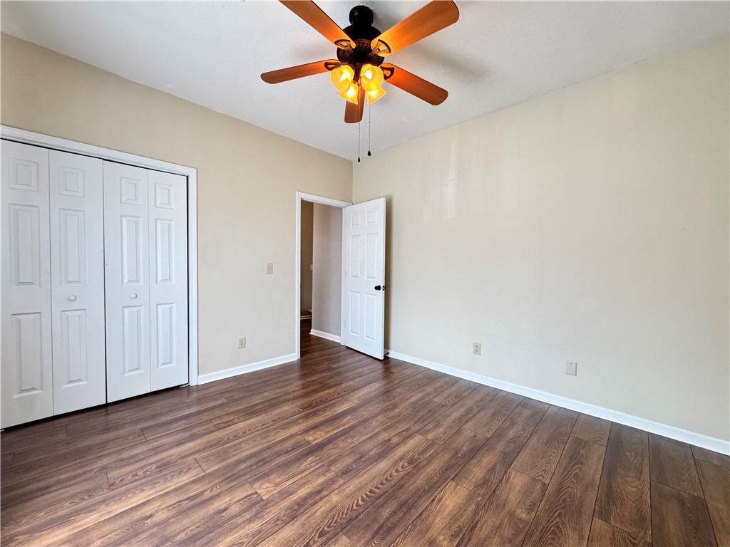 160 Wexford Drive, Unit 206 Anderson, SC 29621 - Photo 30 of 31 Vacant pic. LVP flooring and a ceiling fan create a comfortable and versatile private retreat.