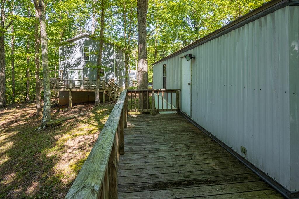 14 Riverview Avenue Buffalo Junction, VA 24529 - Photo 34 of 53 a balcony with wooden floor