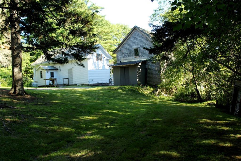 48 Northern Point Road Bristol, ME 04564 - Photo 4 of 19 Backside view of the house and barn.