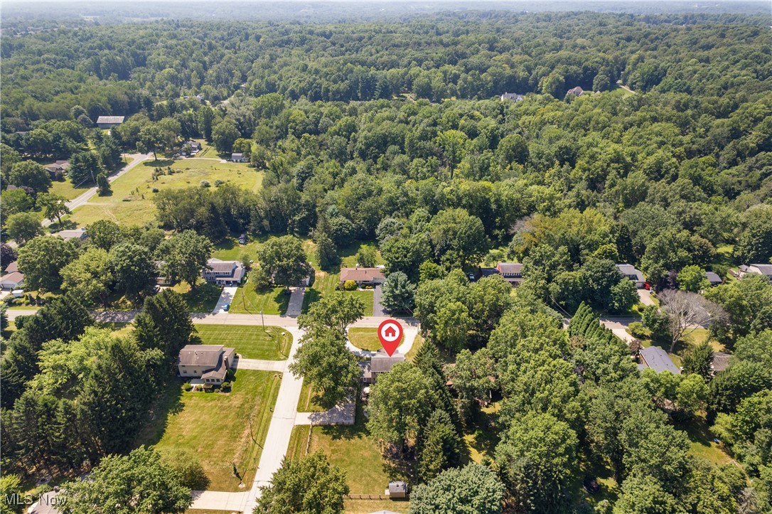 4401 Conestoga Trail Akron, OH 44321 - Photo 31 of 35 Drone / aerial view of a heavily wooded area
