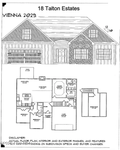 $339,000 | 206 Talton Ests Drive, Pikeville, NC 27863