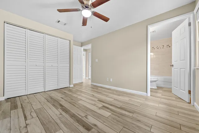 wooden floor in an empty room