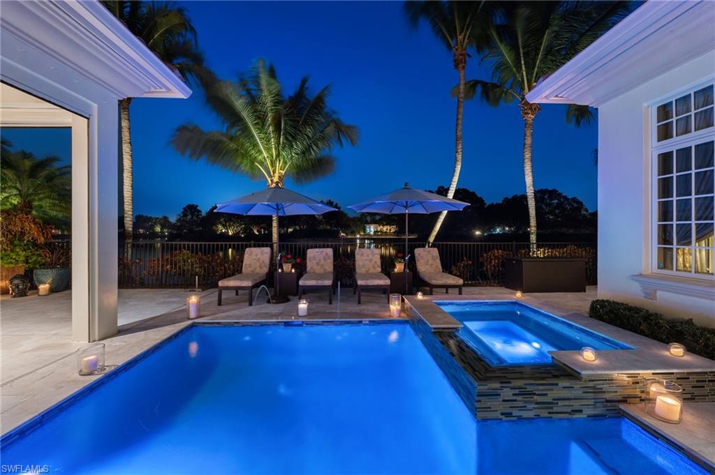 1705 Venezia Way Naples, FL 34105 - Photo 6 of 50 The evenings are magical here, with beautiful sunsets as your background.