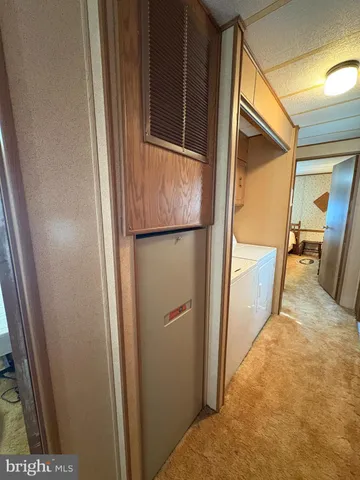 a view of storage and utility room