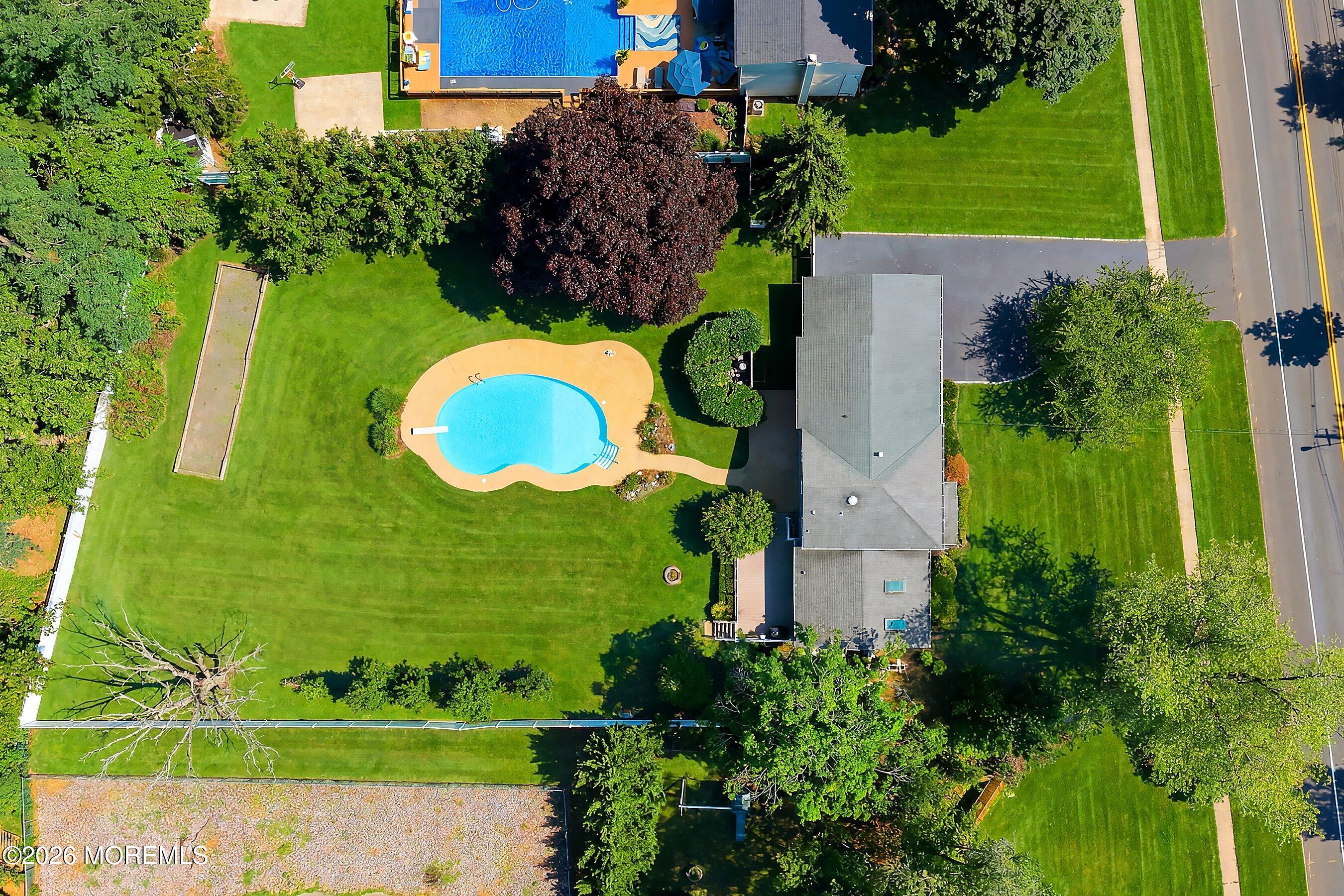 83 Swimming River Road Lincroft, NJ 07738 - Photo 41 of 51 46-Overhead