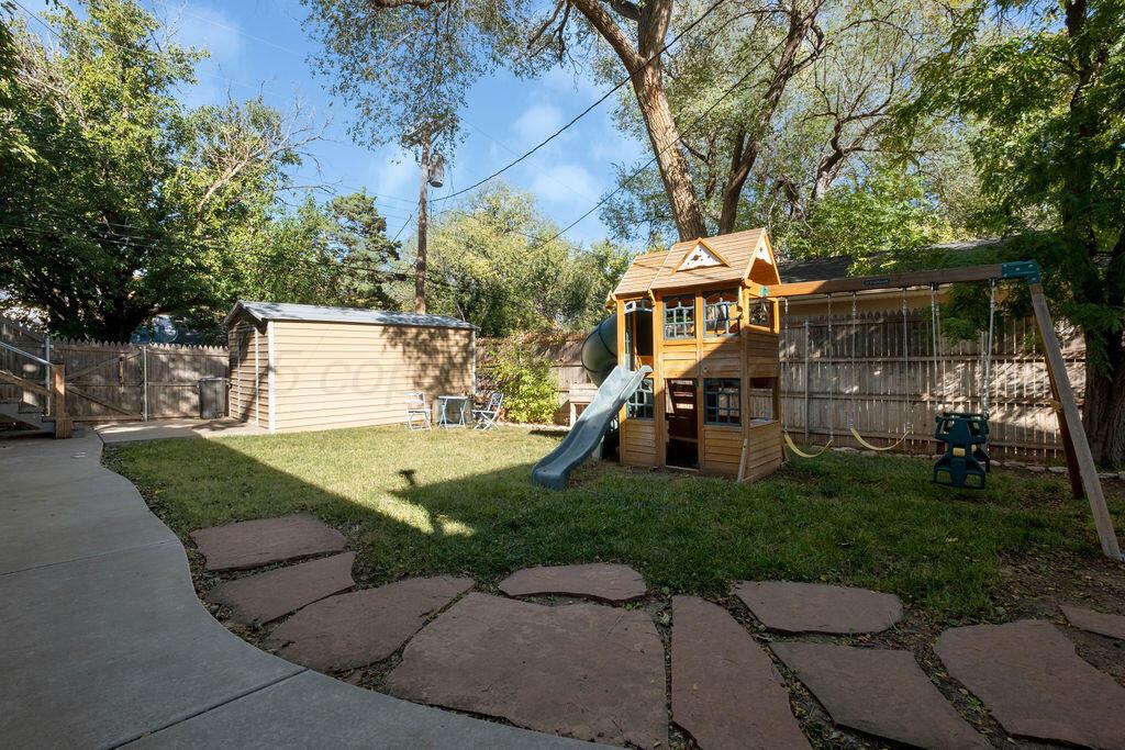 4314 Emil Avenue Amarillo, TX 79106 - Photo 42 of 44 aerial view of a house with a yard
