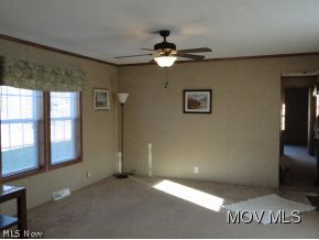 63 Apple Road Davisville, WV 26142 - Photo 7 of 14 Livingroom View from Kitchen