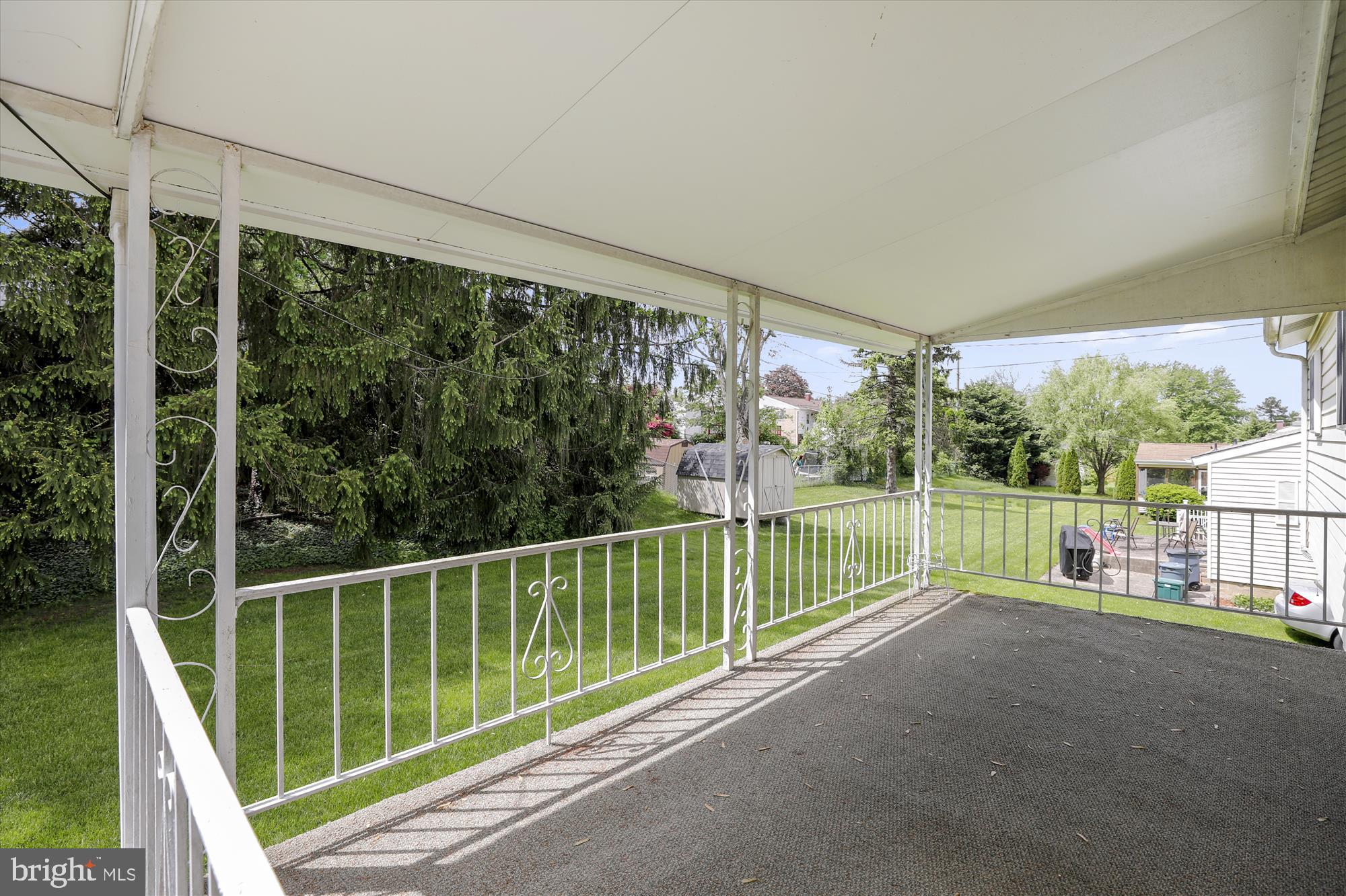 1412 Harberson Road Baltimore, MD 21228 - Photo 11 of 28 Here's the covered porch off the dining room