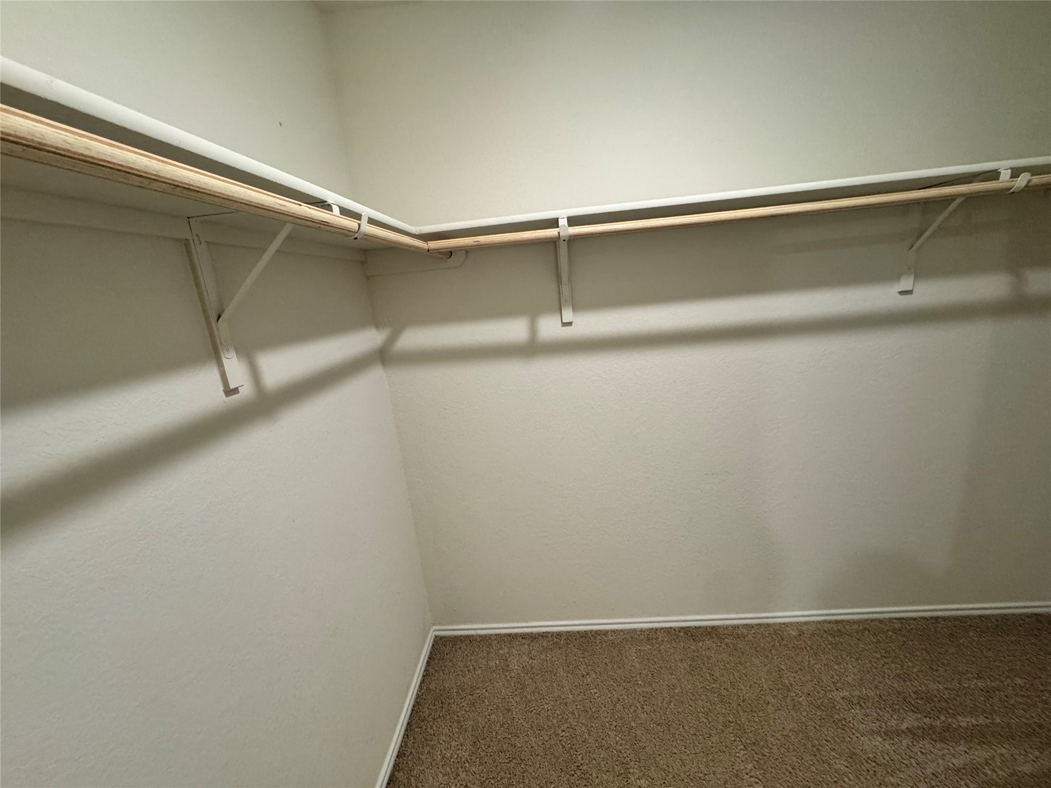 11820 Rush Lane Elgin, TX 78621 - Photo 18 of 31 Functional closet offers ample storage with sturdy shelving and hanging rods.