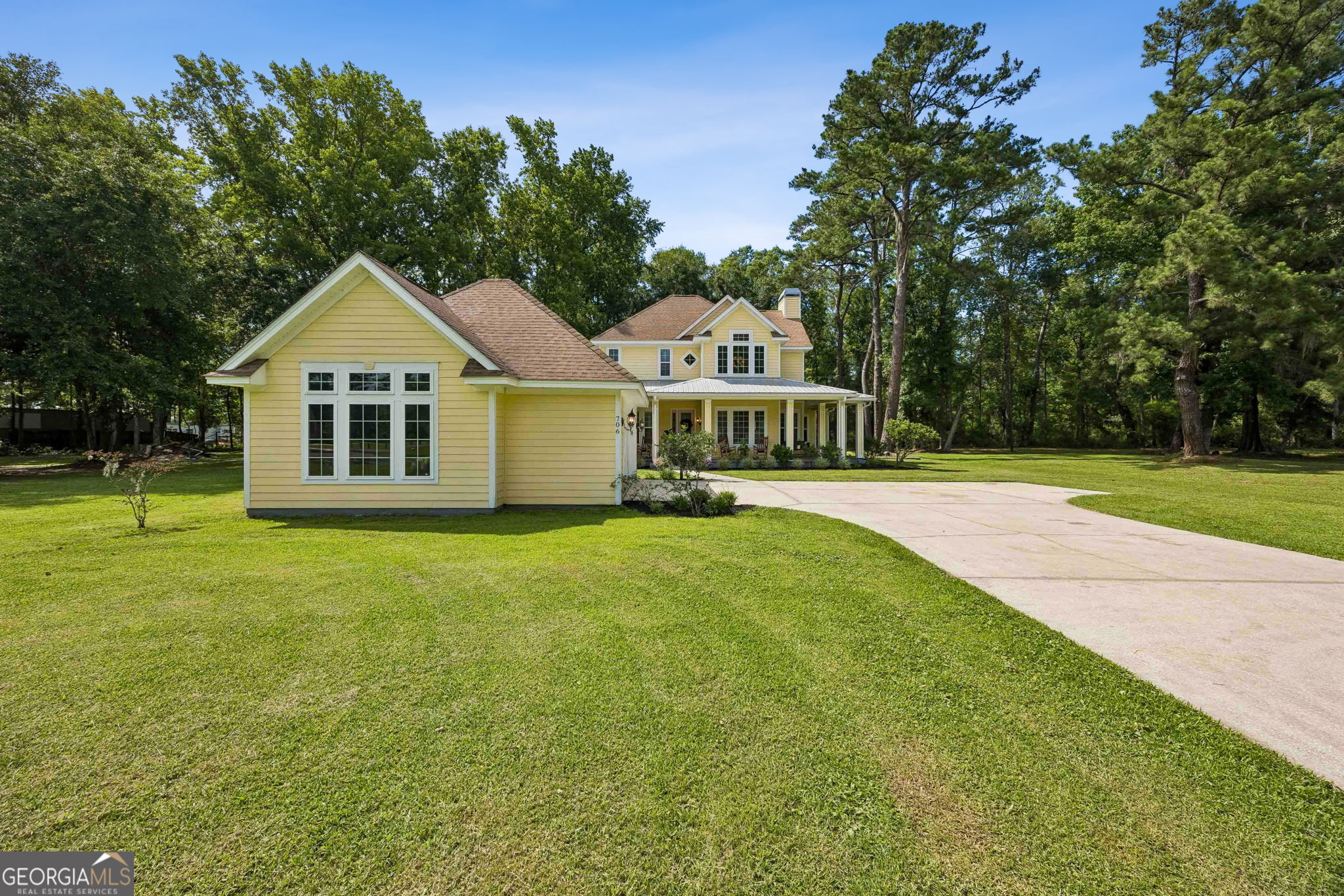 706 Hopewell Point Road White Oak, GA 31568 - Photo 52 of 84 Situated on approximately 1.47 acres, this custom-built home offers space to spread out while maintaining a peaceful setting in Hopewell Point.