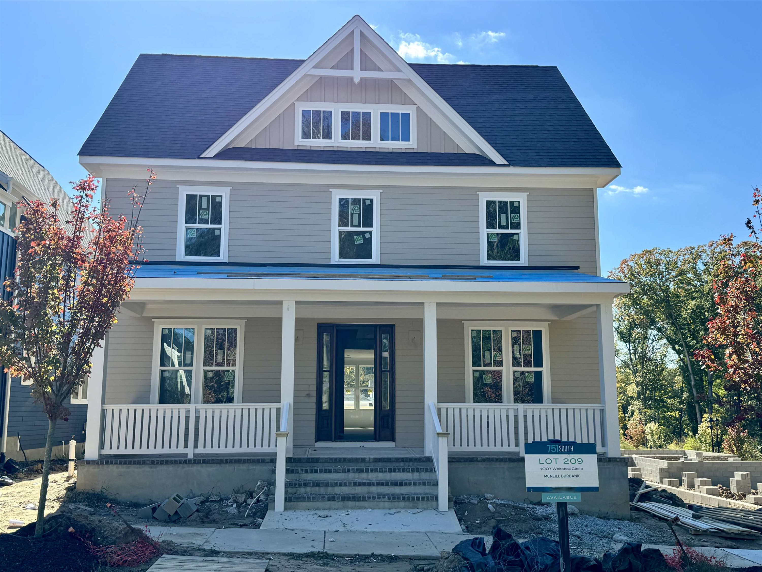 1007 Whitehall Circle Durham, NC 27713 - Photo 1 of 1 a front view of a house