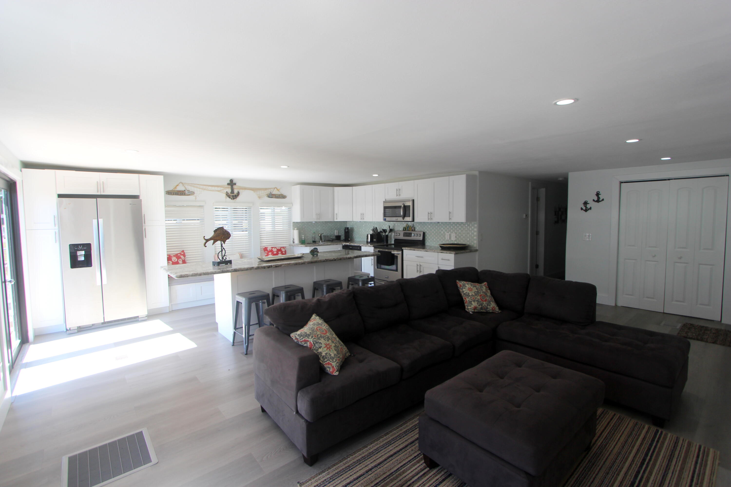 211 Lance Lane Key Largo, FL 33037 - Photo 17 of 52 a living room with furniture and a view of kitchen