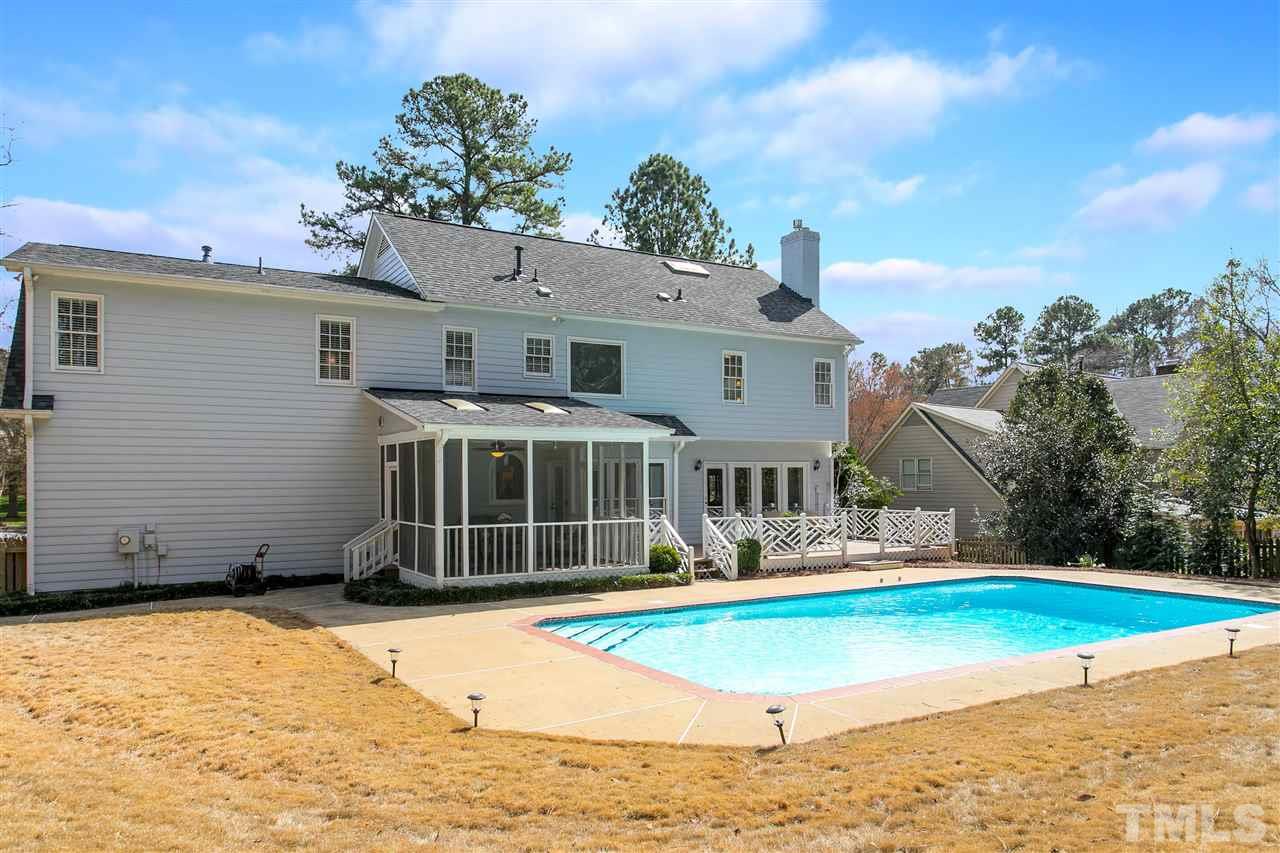 7102 Spring Ridge Road Cary, NC 27518 - Photo 25 of 25 BE SURE TO VISIT SO YOU CAN SEE JUST HOW PRIVATE THIS YARD IS!