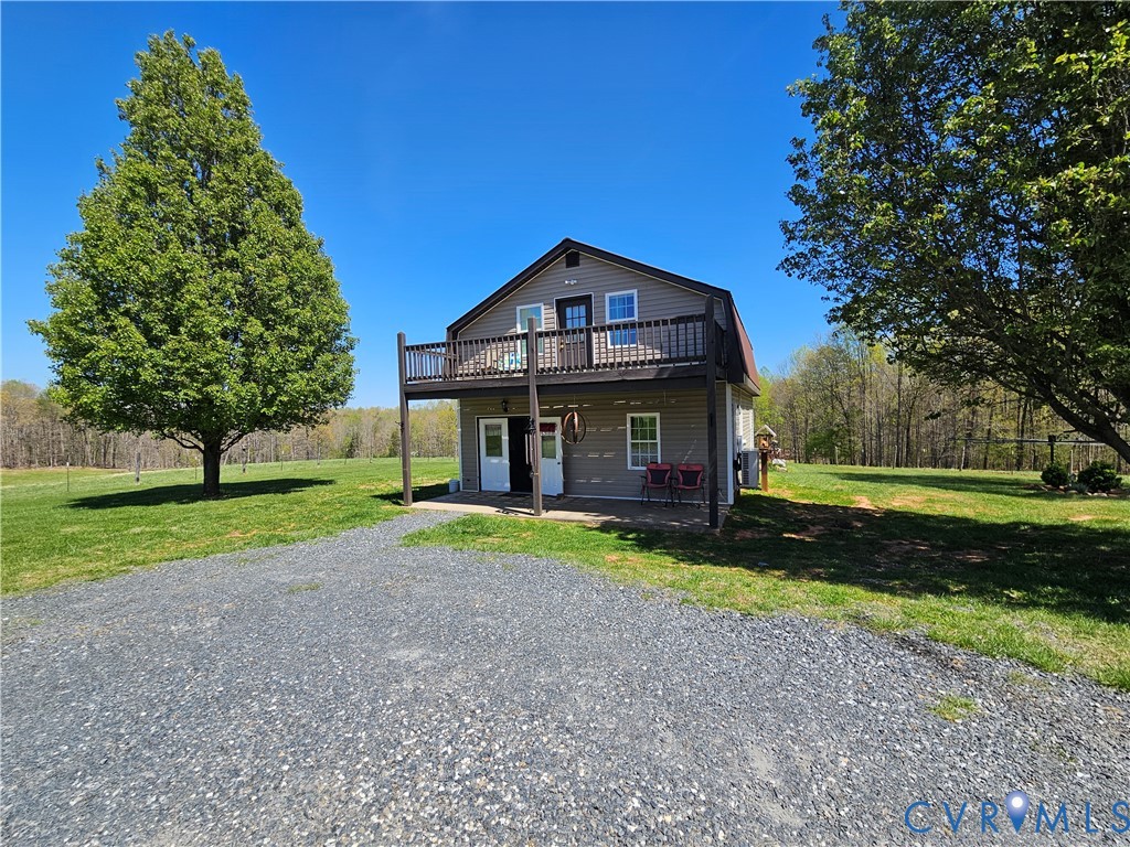 3814 South Constitution Route Dillwyn, VA 23936 - Photo 47 of 49 a view of a house with a yard and tree s