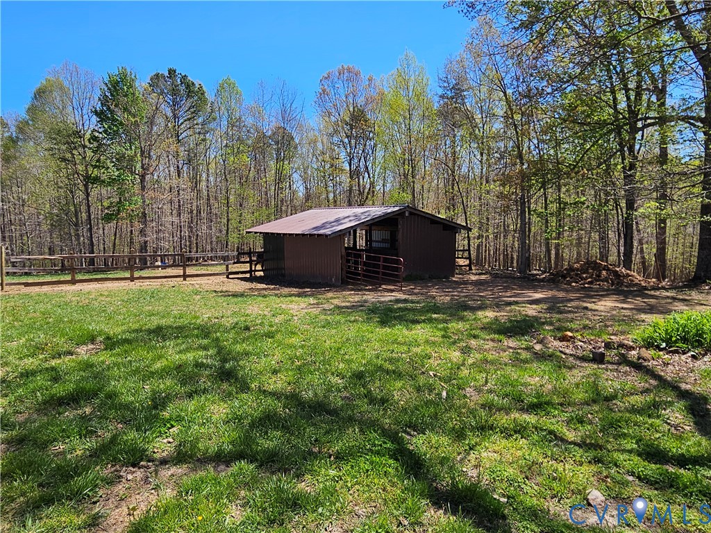 3814 South Constitution Route Dillwyn, VA 23936 - Photo 6 of 49 a view of a house with a yard and sitting area