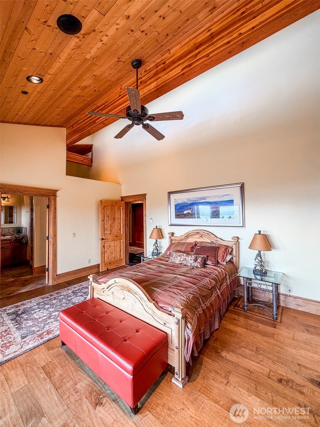 726 Pine Ridge Drive Orcas Island, WA 98280 - Photo 19 of 40 a bedroom with bed and window