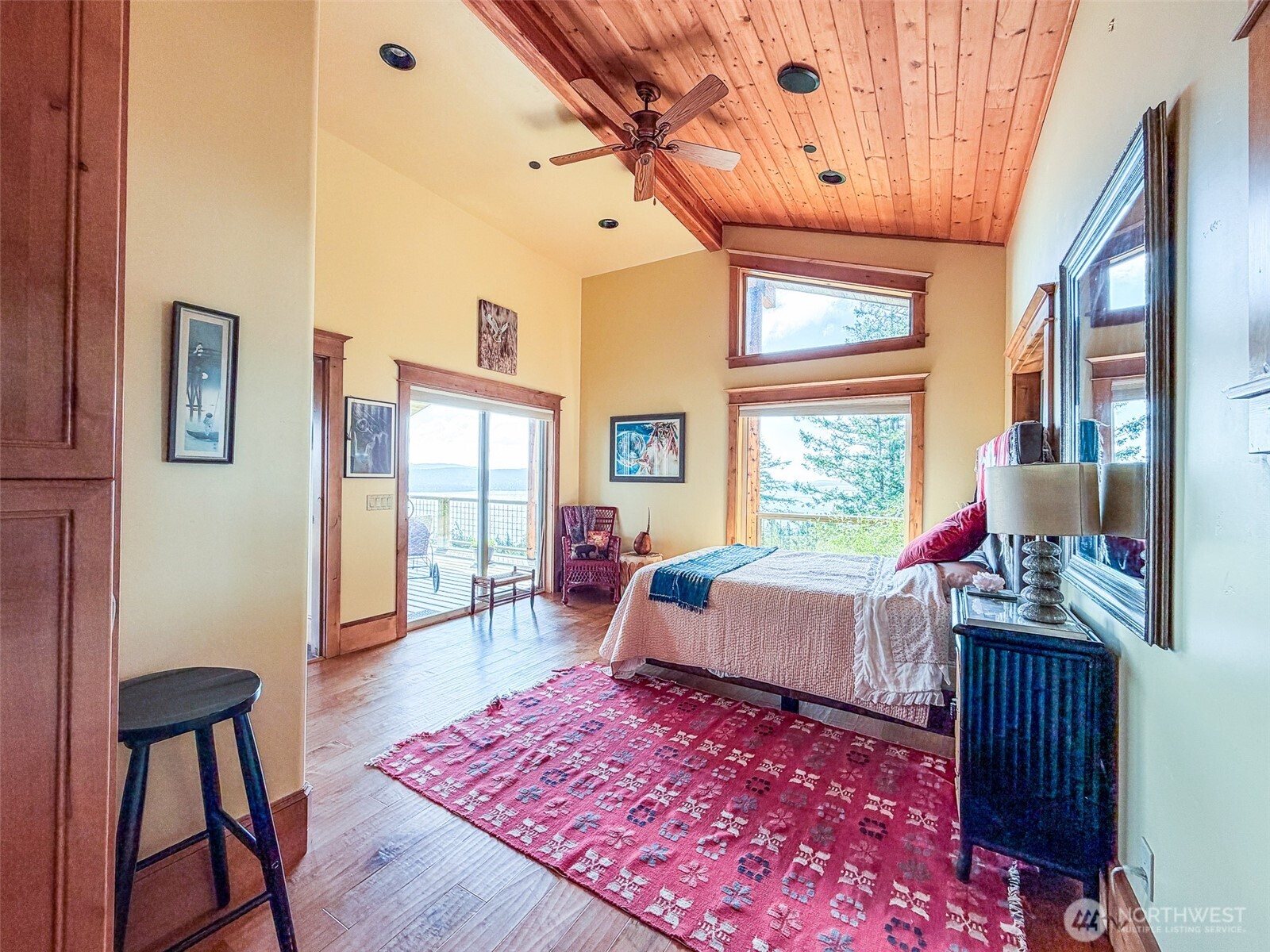 726 Pine Ridge Drive Orcas Island, WA 98280 - Photo 21 of 40 a living room with a couch next to a window