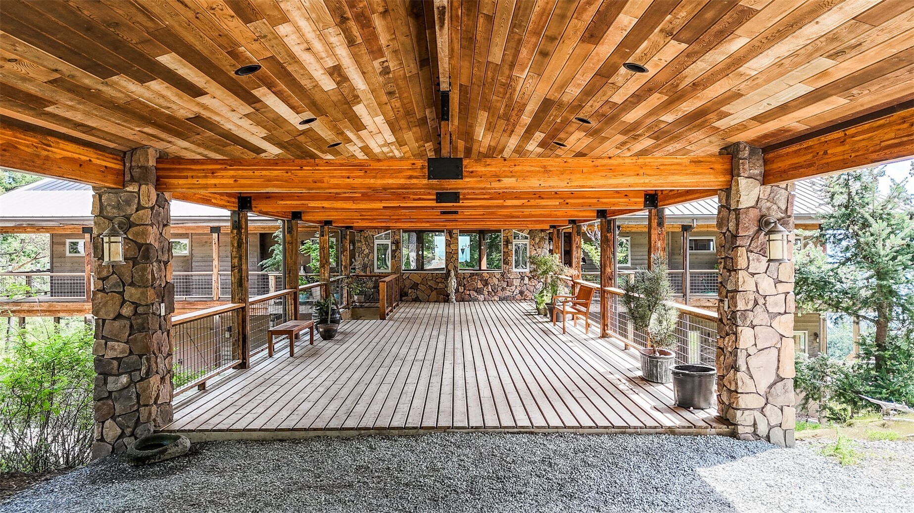 726 Pine Ridge Drive Orcas Island, WA 98280 - Photo 5 of 40 a view of outdoor space with deck