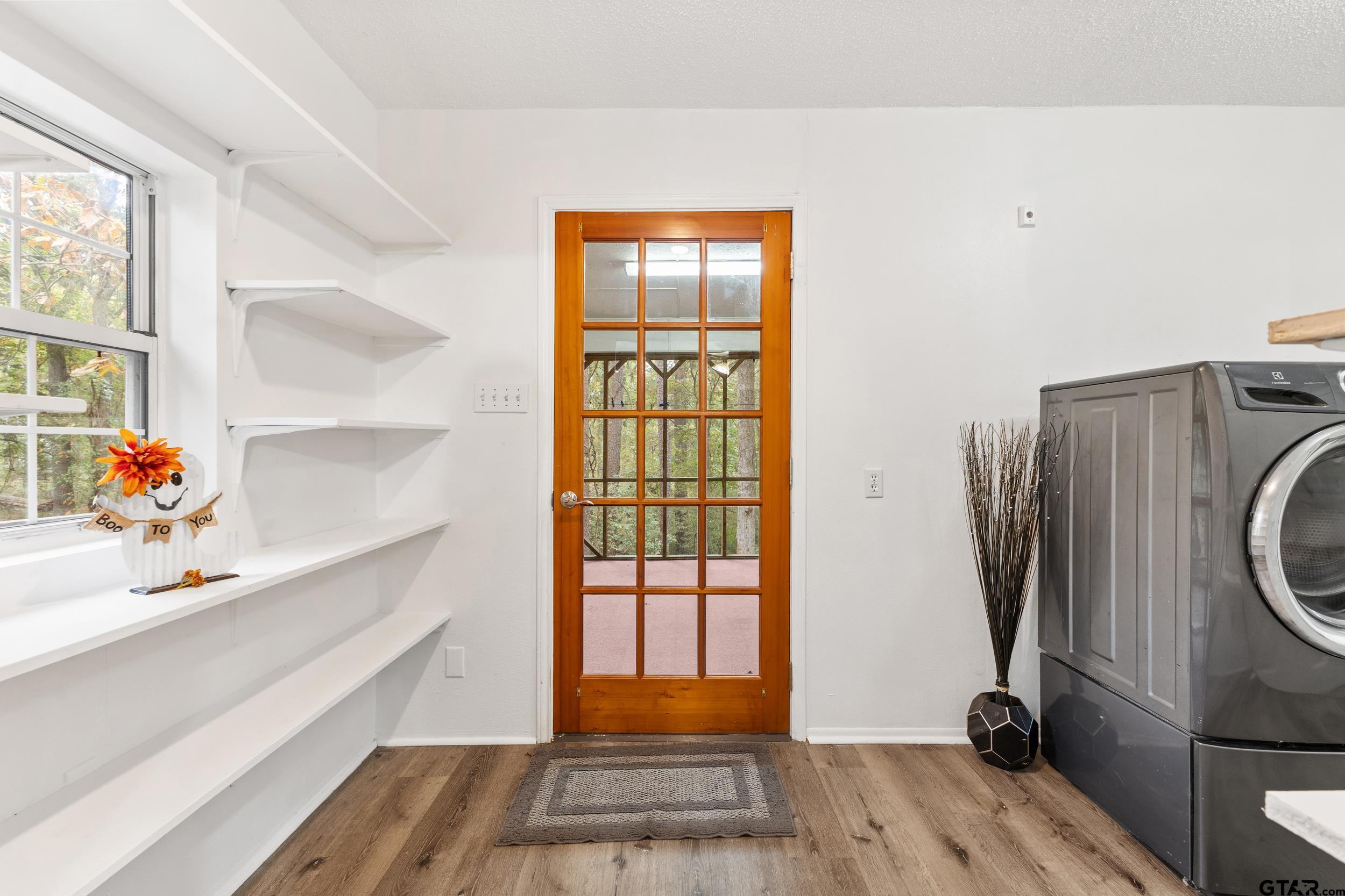 109 King Lyle Road Scroggins, TX 75480 - Photo 21 of 46 a view of kitchen with a sink and a window