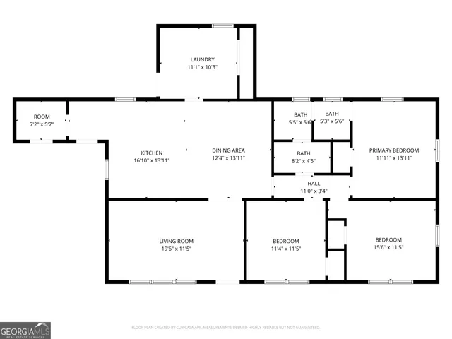 $1,500 | 5003 Calhoun Road Northeast, Adairsville, GA 30103