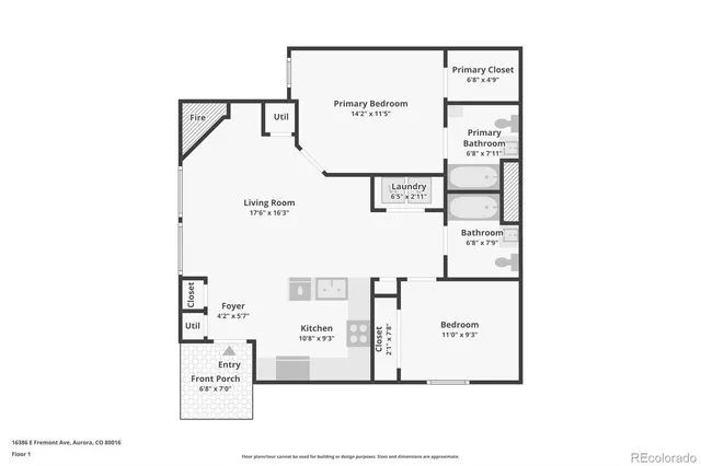 $290,000 | 16386 East Fremont Avenue, Unit 4, Aurora, CO 80016