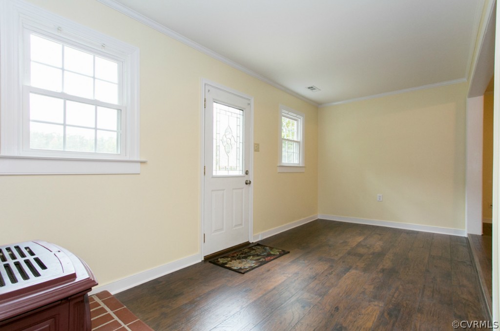 12400 Beach Road Chesterfield, VA 23832 - Photo 4 of 23 an empty room with wooden floor and windows