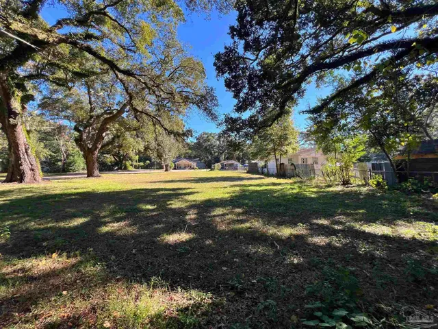a view of swimming pool with trees