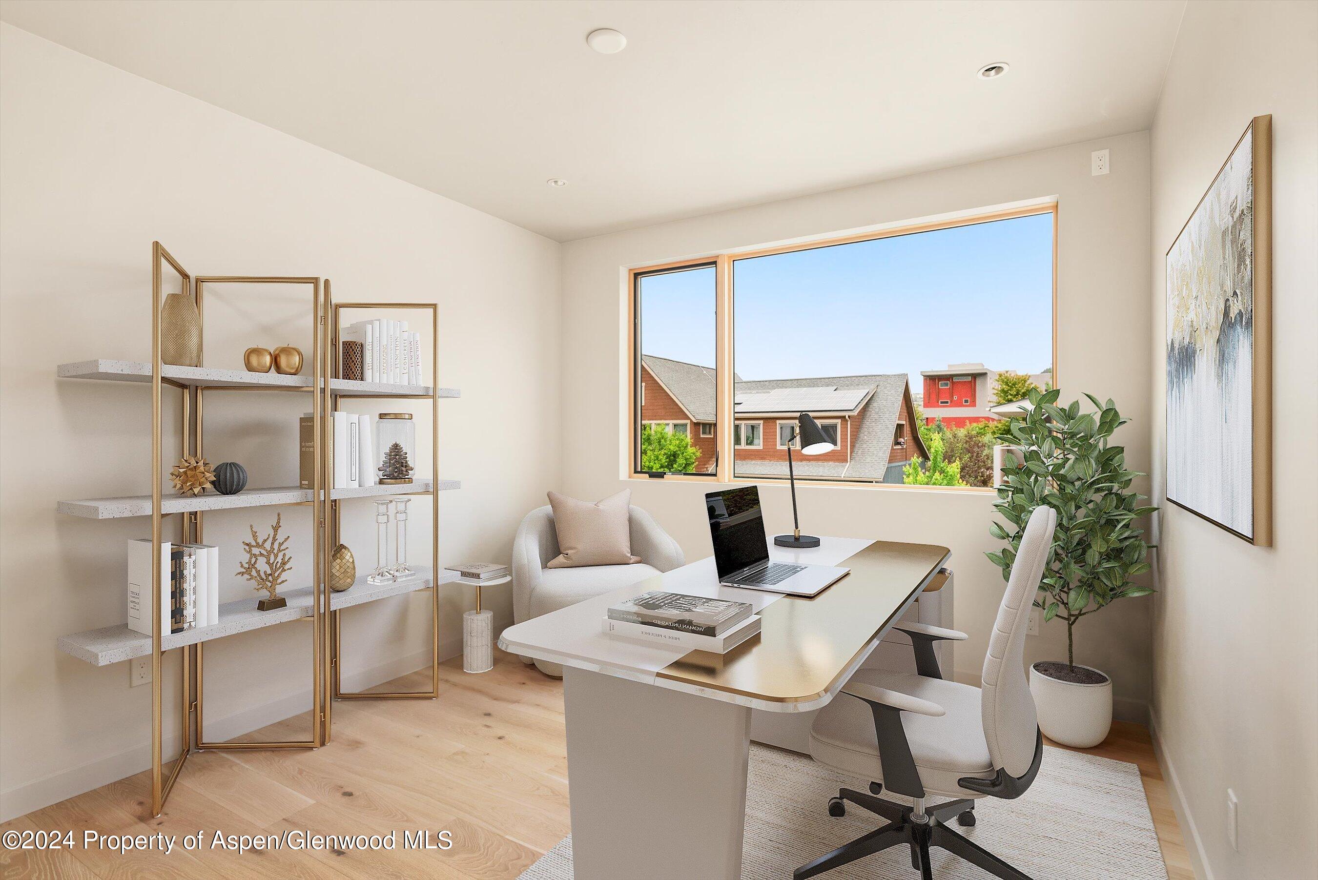 112 Valley Court Basalt, CO 81621 - Photo 28 of 37 a view of a dining room with furniture window and outside view