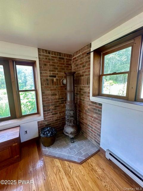 355-359 German Hill Road Shohola, PA 18458 - Photo 31 of 50 wooden floor in a room with a window
