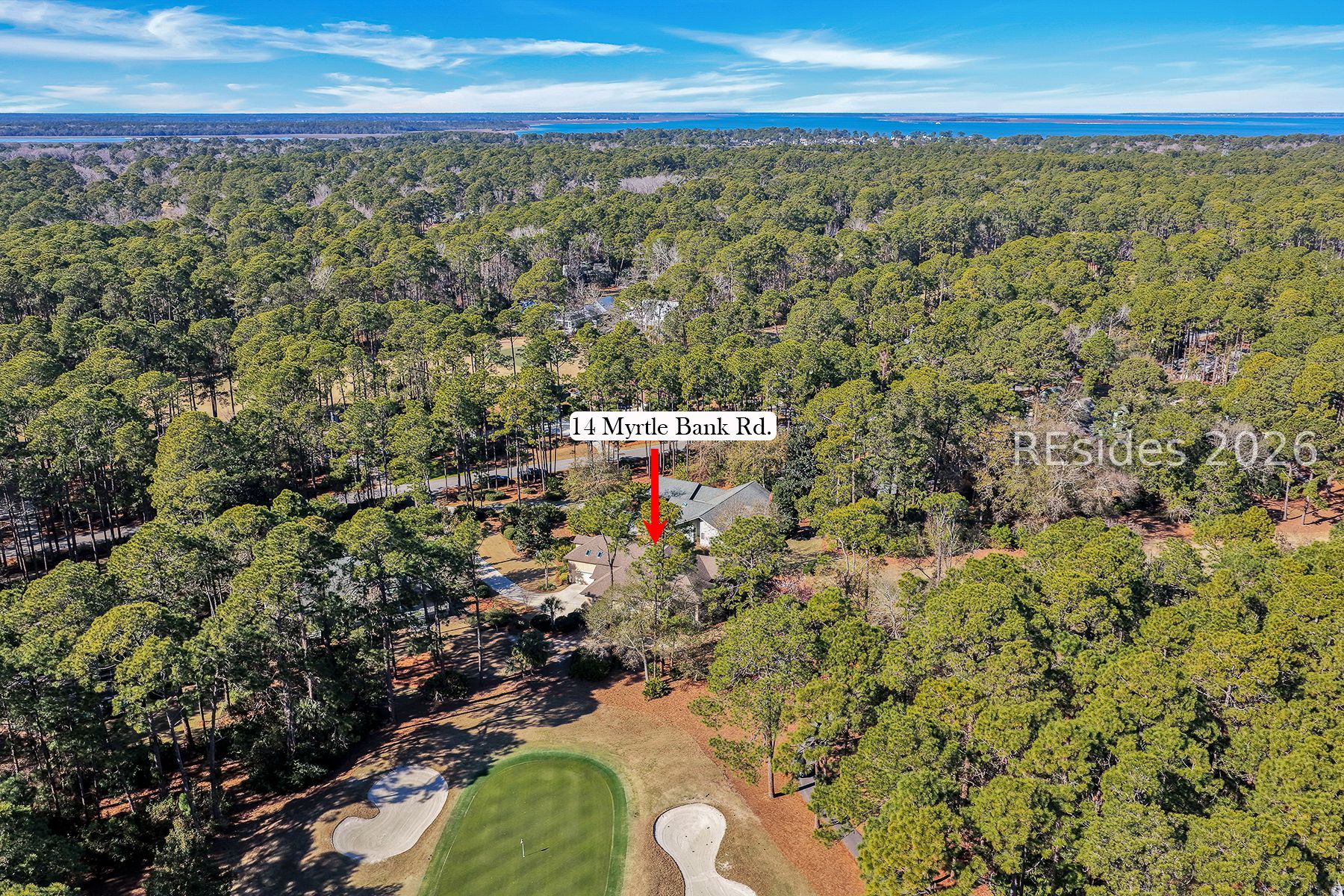 14 Myrtle Bank Road Hilton Head Island, SC 29926 - Photo 42 of 60 Drone