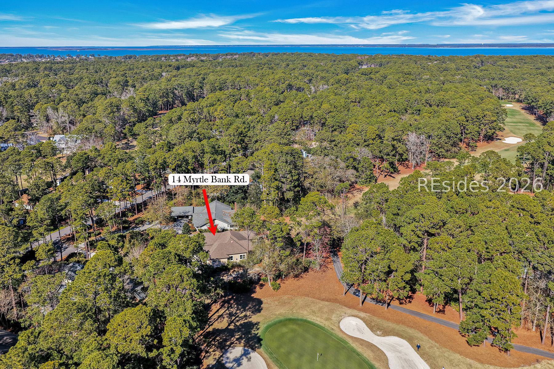 14 Myrtle Bank Road Hilton Head Island, SC 29926 - Photo 43 of 60 Drone