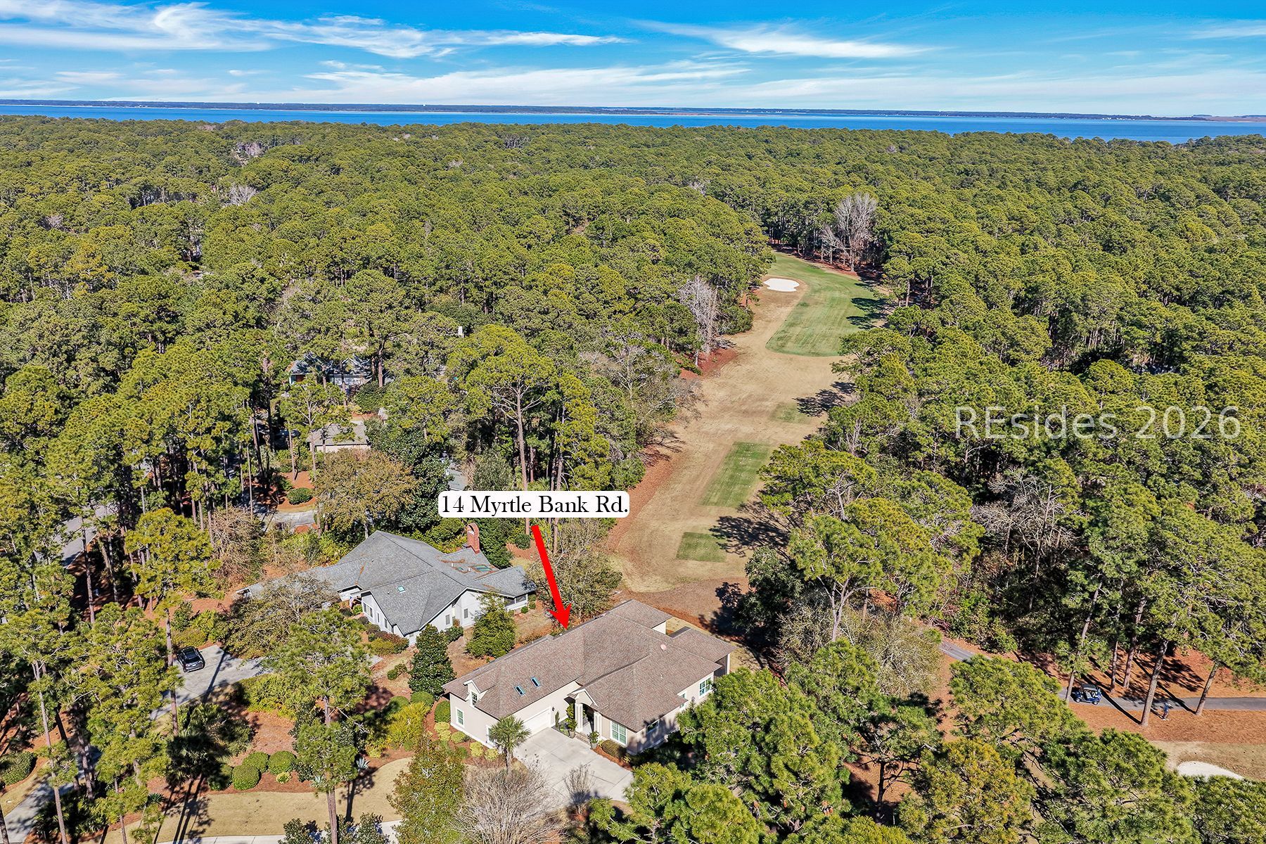 14 Myrtle Bank Road Hilton Head Island, SC 29926 - Photo 44 of 60 Drone