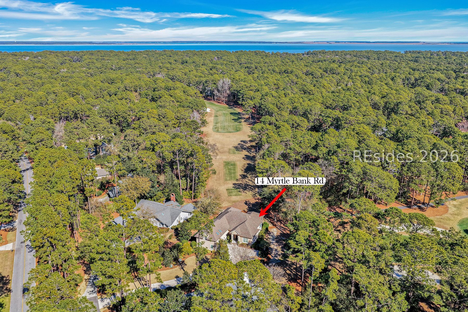 14 Myrtle Bank Road Hilton Head Island, SC 29926 - Photo 45 of 60 Drone