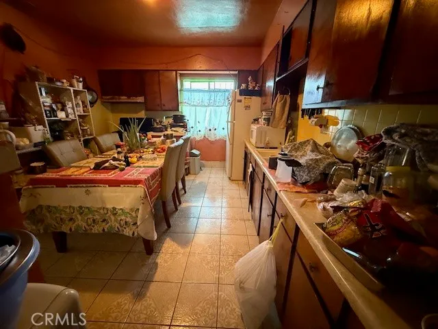 a storage room filled with furniture