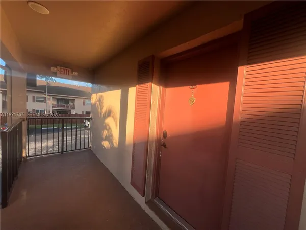 a view of balcony