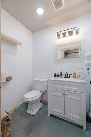 a storage room with washer and dryer