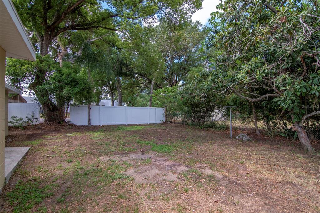 126 Kingsway Road Brandon, FL 33510 - Photo 6 of 42 a backyard of a house with lots of green space