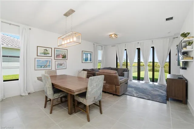 a view of a livingroom with furniture and window