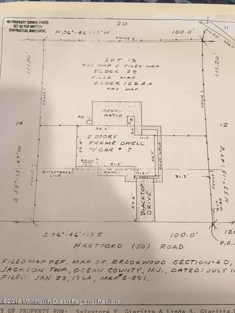 7 Hartford Road Jackson, NJ 08527 - Photo 34 of 34 Sellers Survey