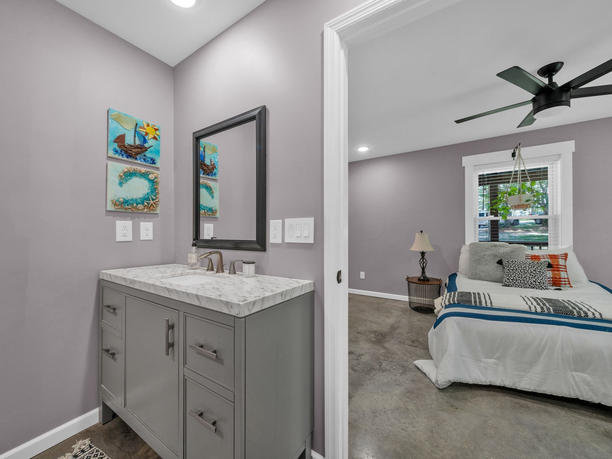 509 Iron Hill Road Burns, TN 37029 - Photo 24 of 40 a en suite bathroom with a double vanity sink and a window