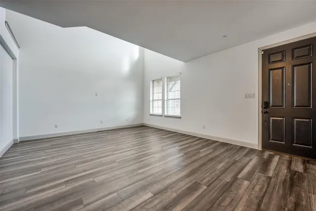wooden floor in an empty room