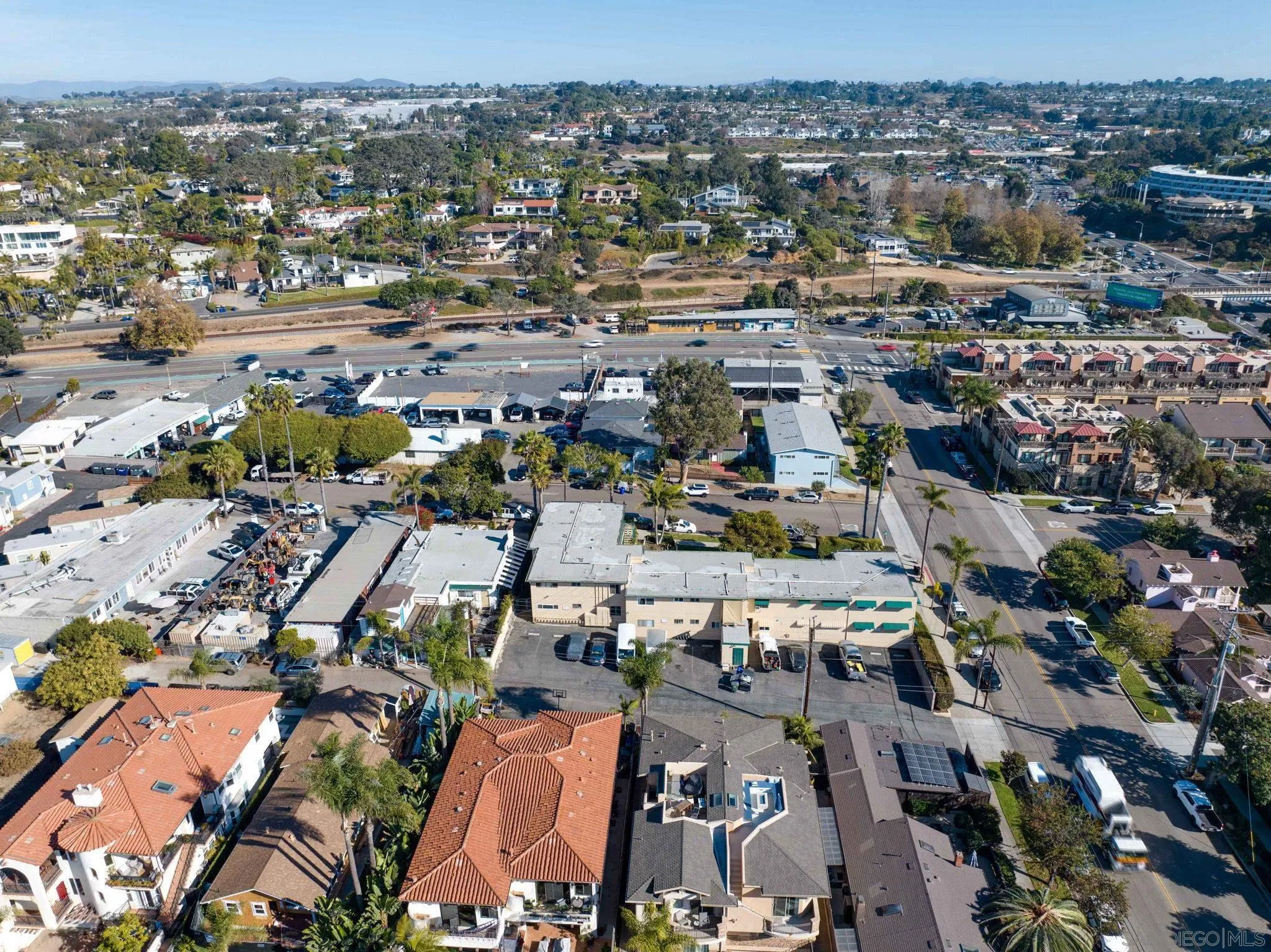 210 A Street, Unit 2 Encinitas, CA 92024 - Photo 21 of 44 an aerial view of a city