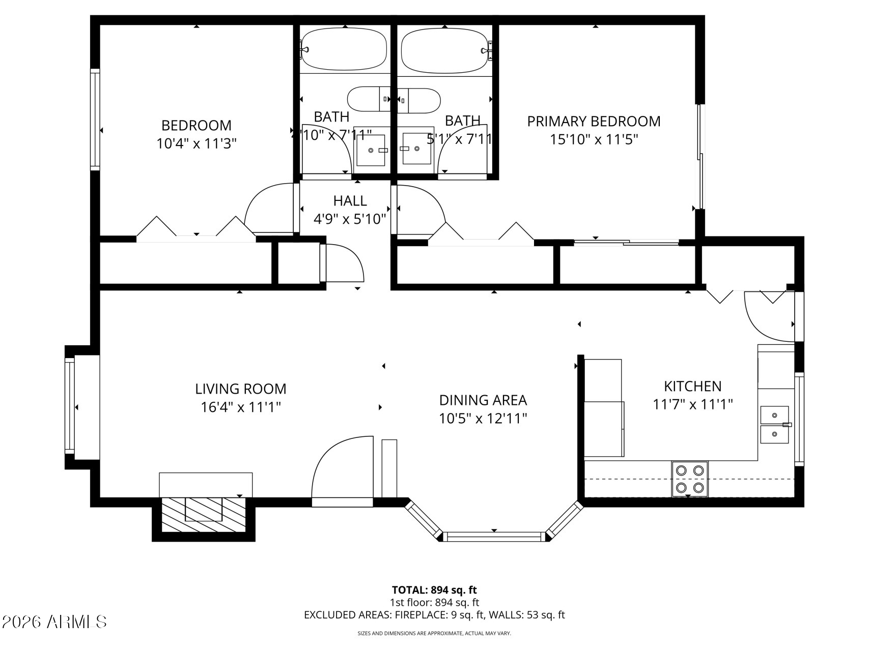 860 North McQueen Road, Unit 1092 Chandler, AZ 85225 - Photo 25 of 26 a picture of a book and a bed