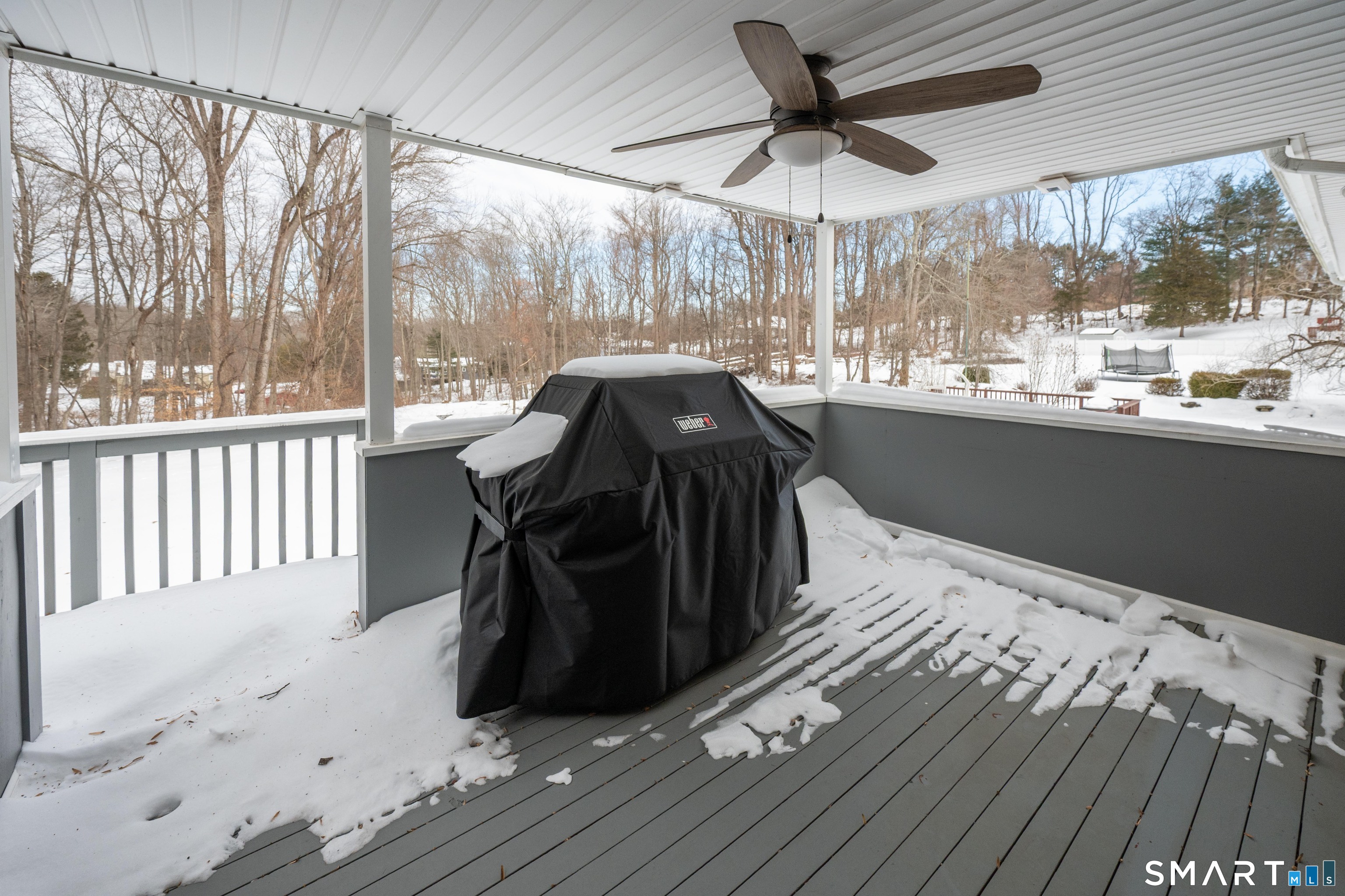23 Federal Road Shelton, CT 06484 - Photo 29 of 39 Covered porch with view to backyard