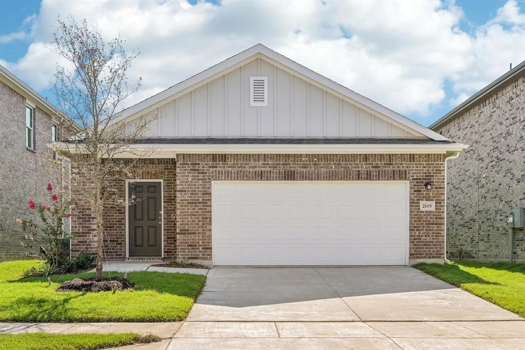 4407 Winecup Road Melissa, TX 75454 - Photo 12 of 35 a front view of a house with garden