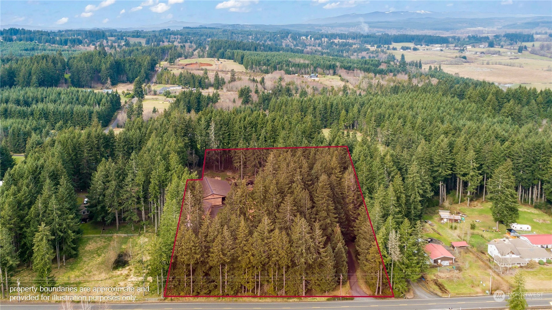 174 Frogner Road Chehalis, WA 98532 - Photo 40 of 40 a view of lake with mountain